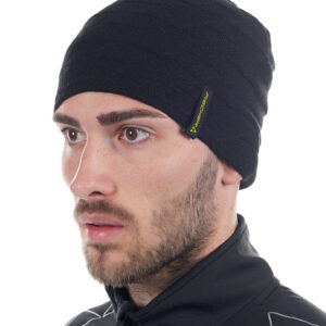 BEANIE TRIANGLE BLACK