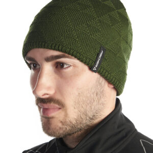 BEANIE TRIANGLE GREEN