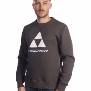 FISCHER ESSENTIALS ROUNDNECK-SWEATSHIRT GREY-MELLE