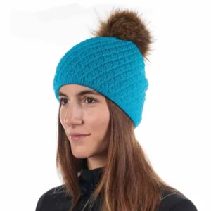FISCHER KAPRUN BEANIE OCEAN BLUE