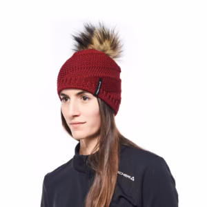 FISCHER REITH BEANIE DARKRED
