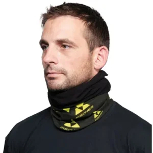 FLEECE BANDANA CI-LOGO BLACK/BLACK/YELLOW F