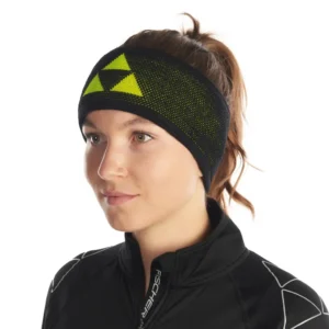 HEADBAND LOGO TRIANGLE BLACK