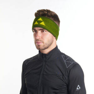 HEADBAND LOGO TRIANGLE GREEN